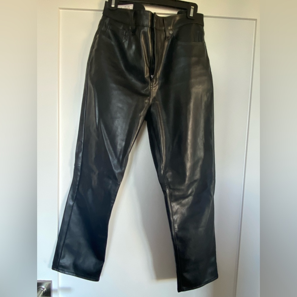 Gap vegan leather pants